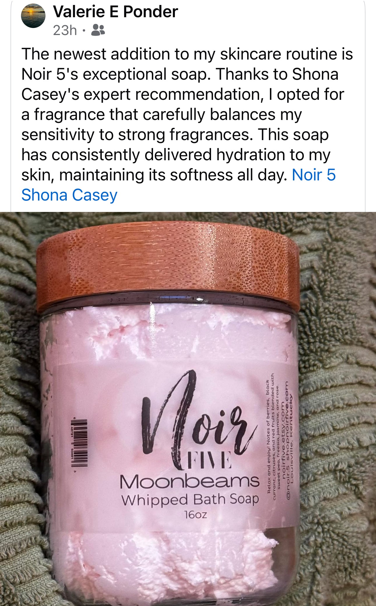 Moonbeams Whipped Soap